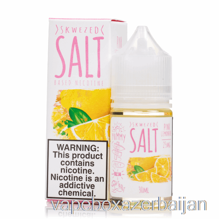 Vape Azerbaijan Pink Lemonade - SKWEZED Salts - 30mL 50mg